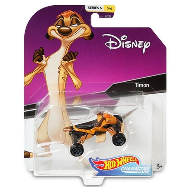 Hot Wheels Disney Die-Cast-Timon-Car 3+ toy character car