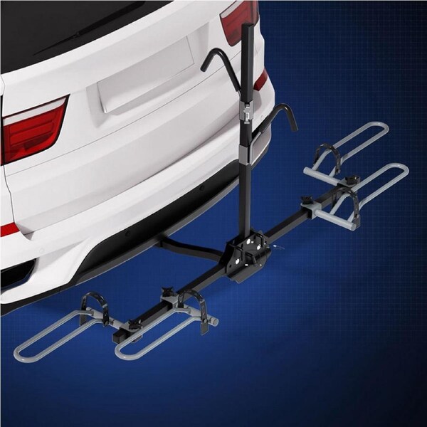 Giantz 2 Bicycle Bike Carrier Rack Car 2" Hitch Mount Platform Foldable Black