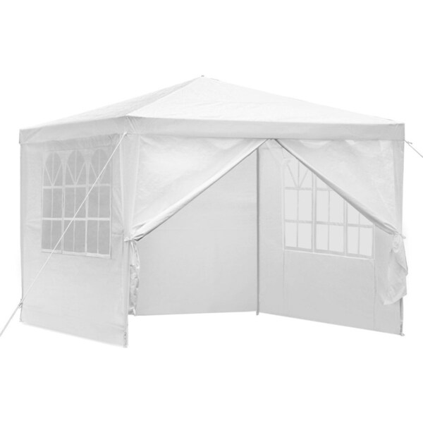 Outdoor Wedding Party Camping Gazebo Tent 4 Wall Panels - 3x3m