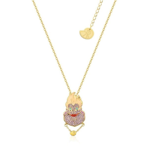 Couture Kingdom - Disney - The Little Mermaid Ursula Necklace Yellow Gold