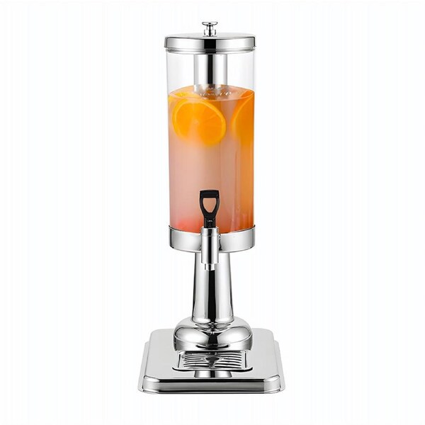 SOGA 3L Stainless Steel Beverage Dispenser with Ice Cylinder