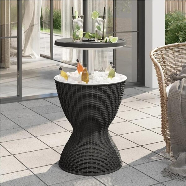 Outdoor Esky Table Patio Garden Cooler Ice Box Cocktail Party Bistro Table 40 Ca