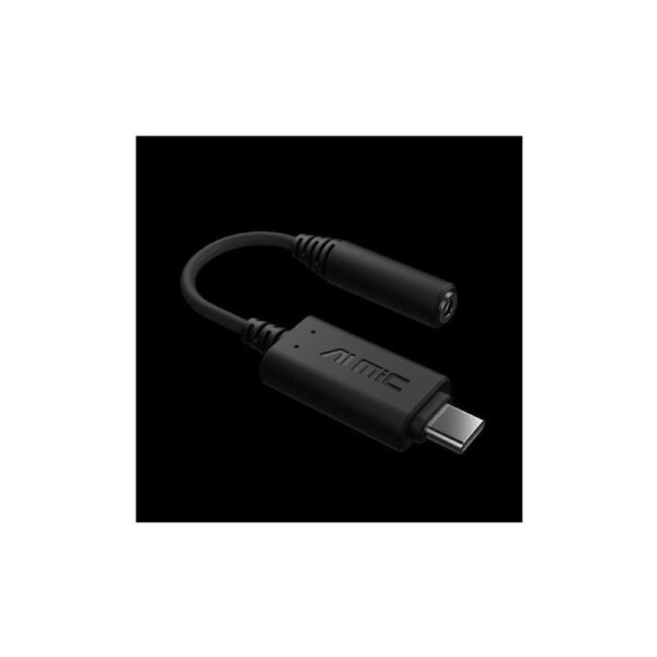 ASUS AI Noise-Cancelling Mic Adapter USB-C 3.0mm, Enhance Micro Performance, Compact, Portable, Gaming, VoIP, PC, MAC, Mobile, Nintendo Switch