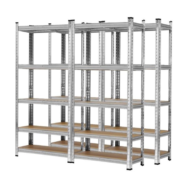 Sharptoo 4x1.5m Garage Shelving Shelves Warehouse Racking Storage Rack Pallet