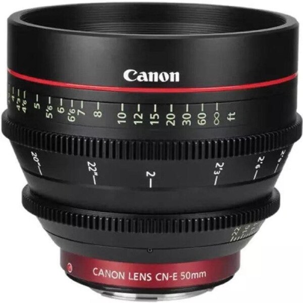Canon CN-E 50mm T1.3 L F Cinema Lens (EF Mount)