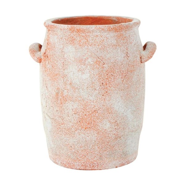 Maine & Crawford Noor 21cm Terracotta Dish Jug Vase Storage Home Decor Natural