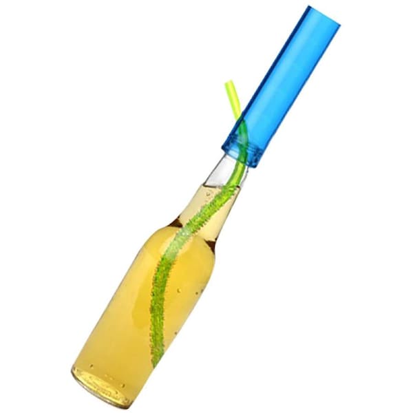 Bottle Drinking Alcohol Fun Adult House Party Funnel Snorkel Multicoloured