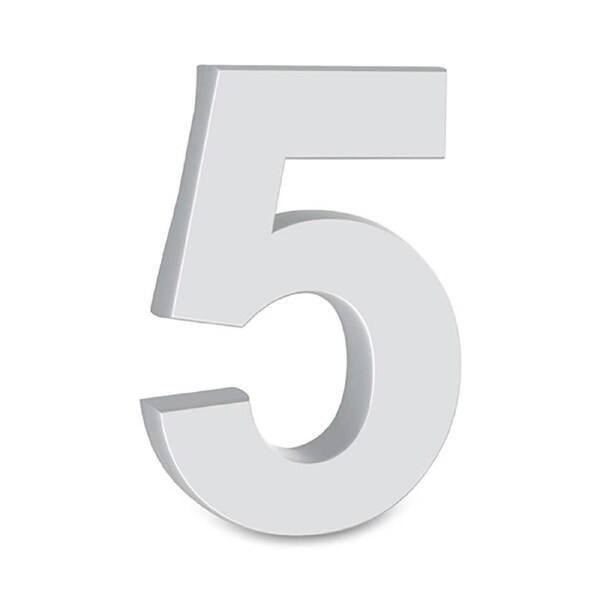 4pc 5 Number Alpha Art 20cm Home Decor Decorative Party Celebration Wooden