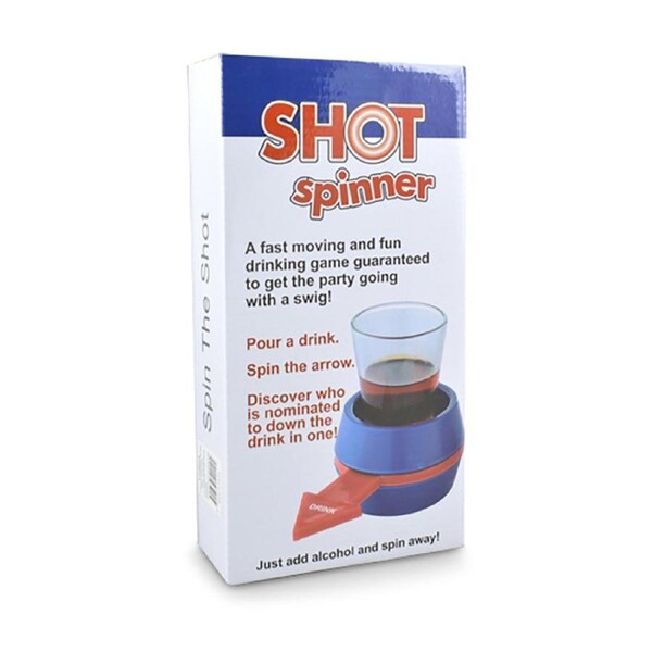 Drinking Shot Spinner Drink Alcohol Fun Party Adult Tabletop Portable Game