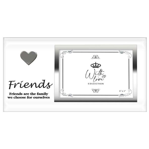 Friends Heart Poem Photo / Picture Frame 29x15cm Novelty/Keepsake Display