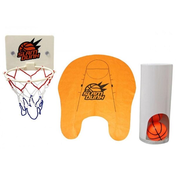 Toilet Basketball Novelty Home/Room Decor Funny Game Gag Gift Toy Set