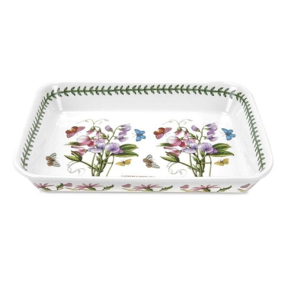 Portmeirion Botanic Garden - Lasagne Dish - 38cm Sweet Pea