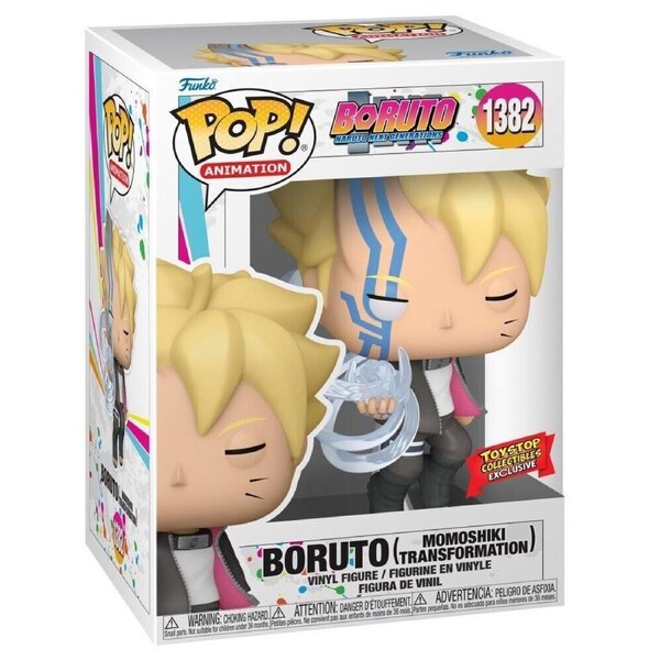(US) POP! BORUTO WITH CHAKRA BLADE 1383 AAA anime exclusive stickered