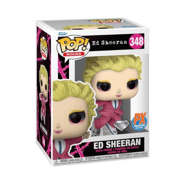 POP! ED SHEERAN IN PINK SUIT (DIAMOND glitter) 348 px previews us exclusive stickered