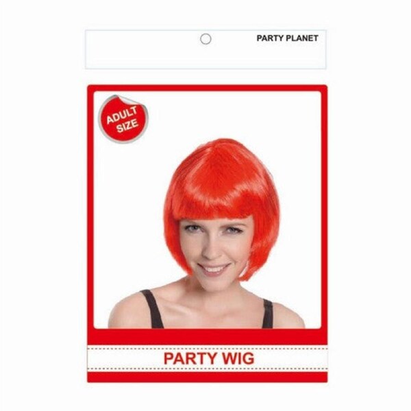 Party Wig Bob - Red
