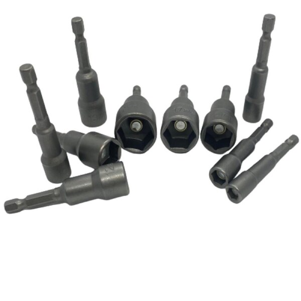 65mm Hex Socket Drill Driver Bits (Set of 8)