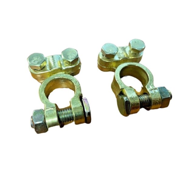 Heavy Duty Battery Terminals Clamp Dual Connector