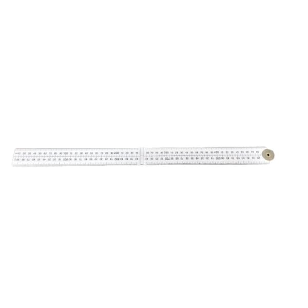 1m Meter Metric Folding Ruler Plastic Carpenters
