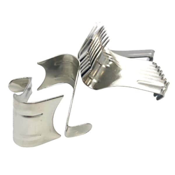 Heavy Duty Picture Rail Hanger Hooks - 10 Pack