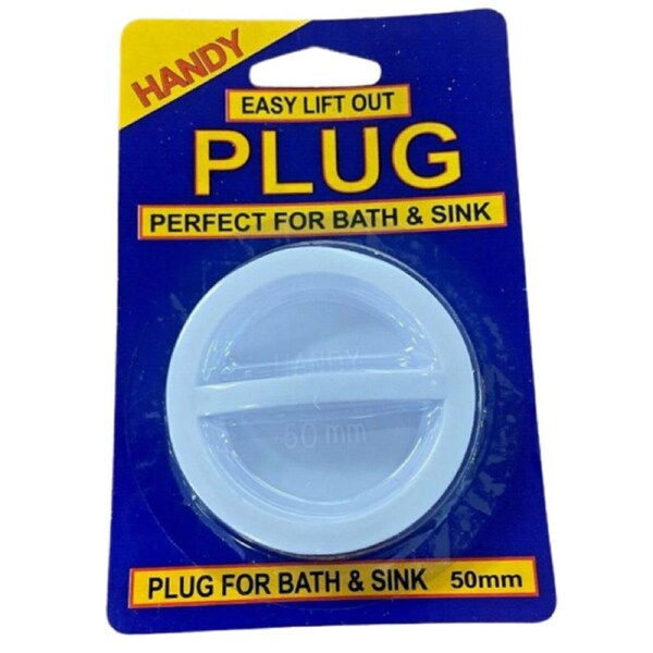 50mm Bath / Sink Squeeze Plug