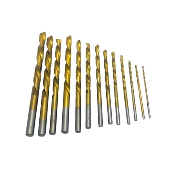13 Piece Left Handed Reverse Drill Bit Set