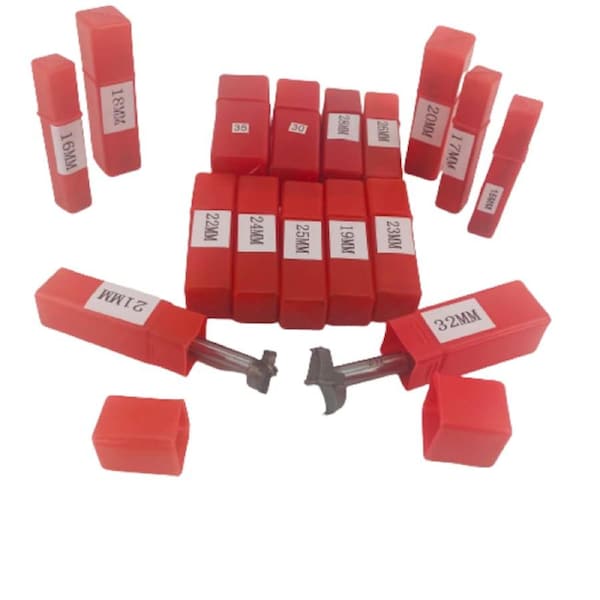 16 Piece Set - 15-35mm Forstner Woodworking Drill Bit Set