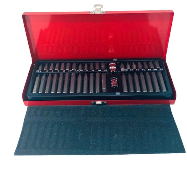 40 Piece Torx Allen Key Hex Socket Set