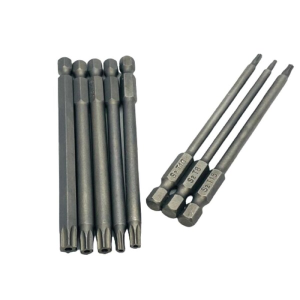 TORX 100mm Drill Driver Bits (Packs of 8)