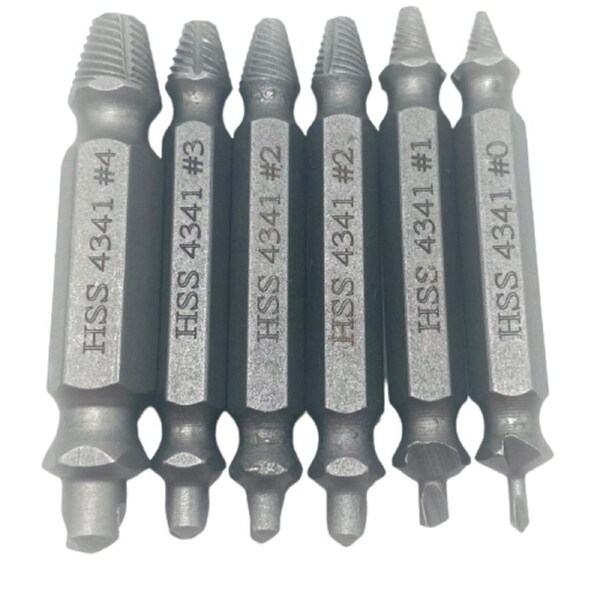 Screw Extractor Drill Bits Guide - 6 Piece Set