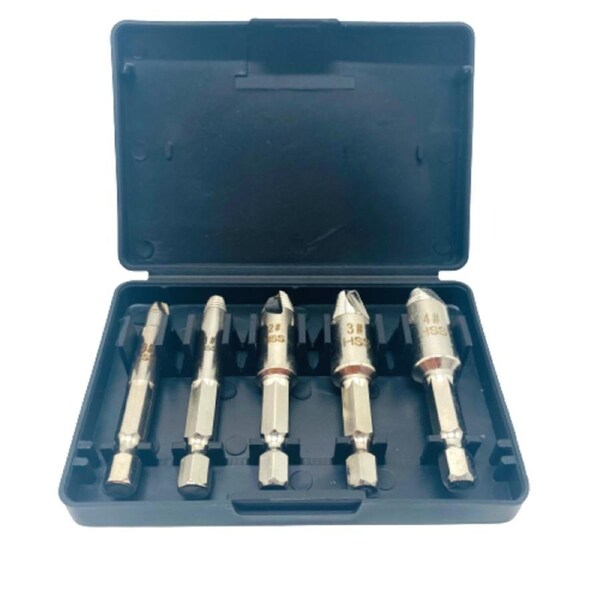 Damaged Screw Extractor - 5 Piece Set