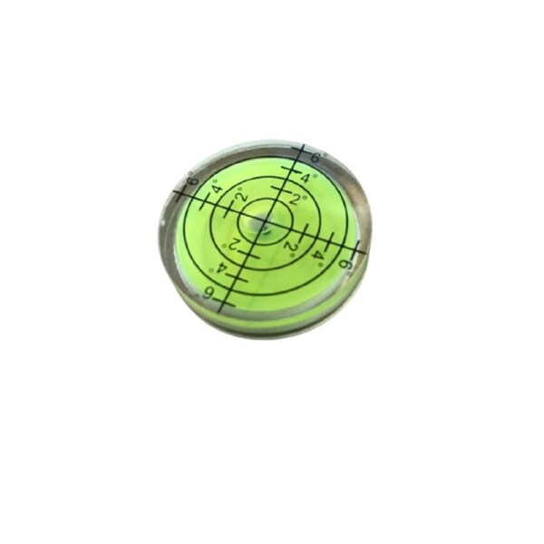 32 x 7mm Green Bullseye Spirit Level