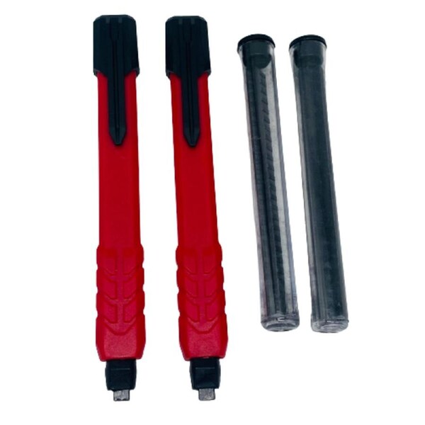 Carpenters / Builders Mechanical Pencil Refillable (2 Sets)