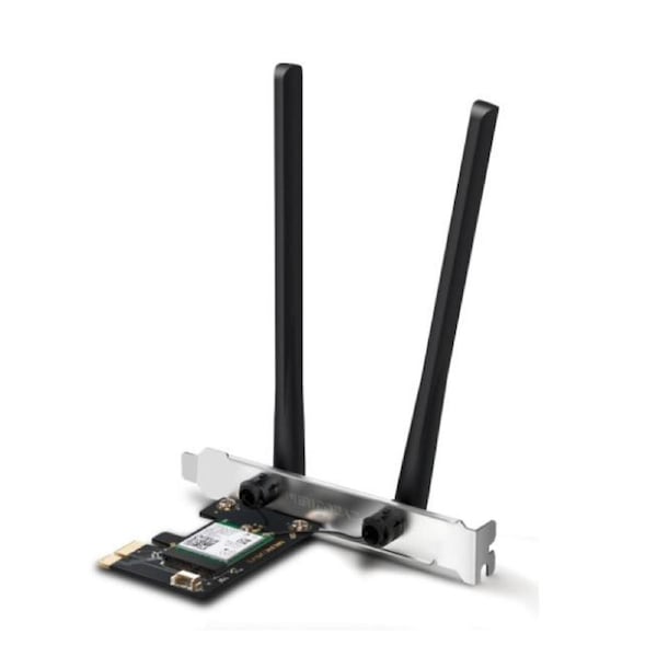 Mercusys MA80XE AX3000 Wi-Fi 6 Bluetooth 5.2 PCIe Adapter, 2402Mbps @5 GHz, 574Mbps @2.4GHz
