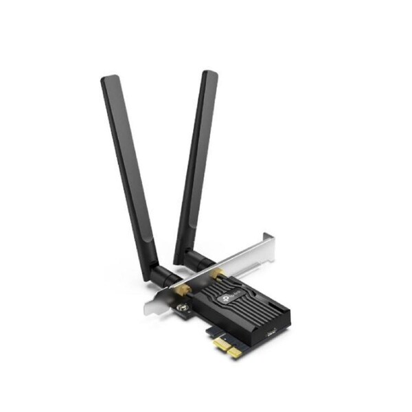 TP-Link Archer TX55E AX3000 Wi-Fi 6 Bluetooth 5.2 PCIe Adapter, 2402Mbps@5GHz, 574Mbps@2.4GHz