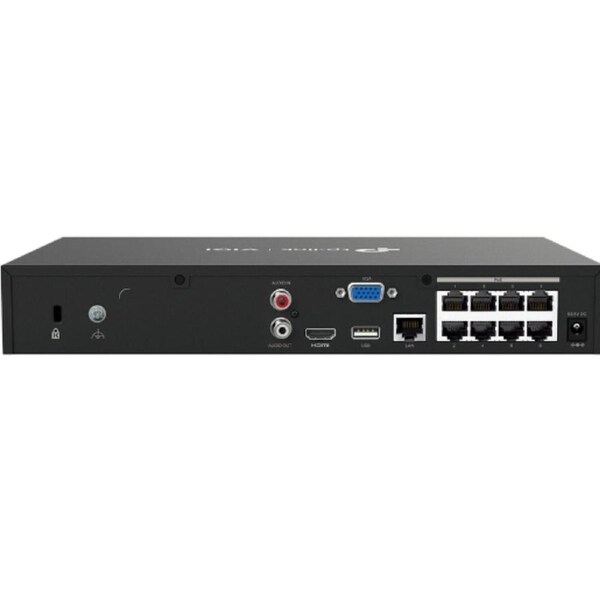 TP-Link VIGI NVR1008H-8P 8 Channel PoE+ Network Video Recorder, 53W PoE Budget, H.265+, 4K Video Output & 16MP Decoding Capacity (HDD Not Included)