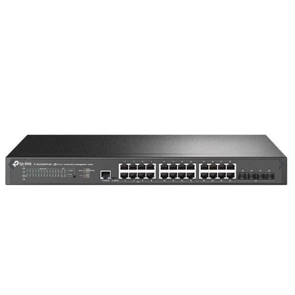 TP-Link TL-SG3428XPP-M2 JetStream 24-Port 2.5GBASE-T and 4-Port 10GE SFP+ L2+ Managed Switch with 16-Port PoE+ & 8-Port PoE++ by Omada SDN