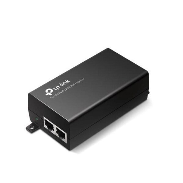 TP-Link TL-POE260S 2.5G PoE+ Injector,PoE Port, 1? 2.5G Non-PoE Port, Data and Power Carried over The Same Cable Up to 100 Meters, Pocket Siz