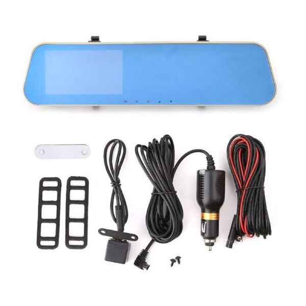 Car Night Camera Rearview USB 4.3 In Cam Video Driving Recorder Reversing