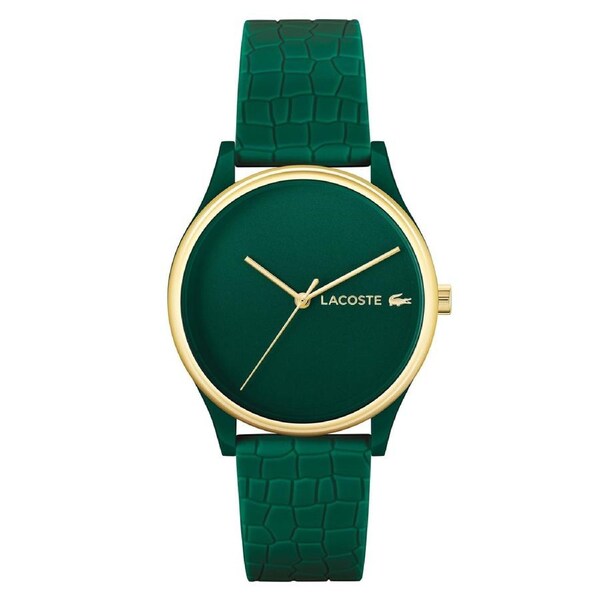 Lacoste Crocodelle Green Silicone Women's Watch - 2001247