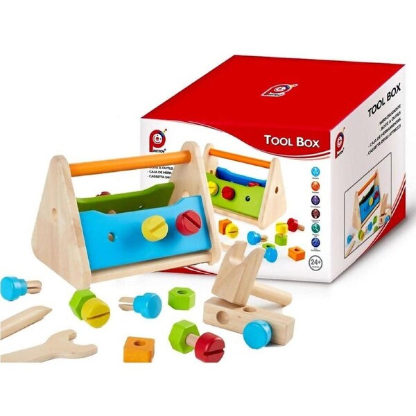 Tool Box - Pintoy Wooden Toys