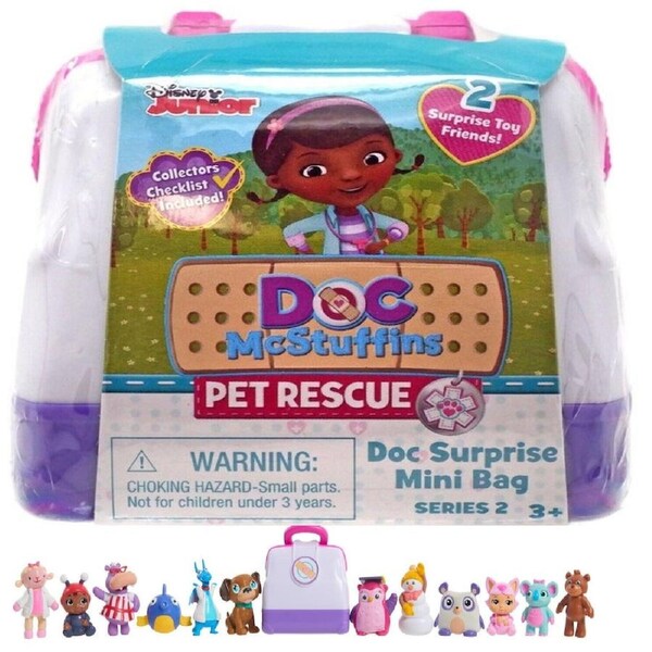 Disney Junior Doc McStuffins Toy Pet Rescue Surprise Mini Bag Assorted 1 Figure