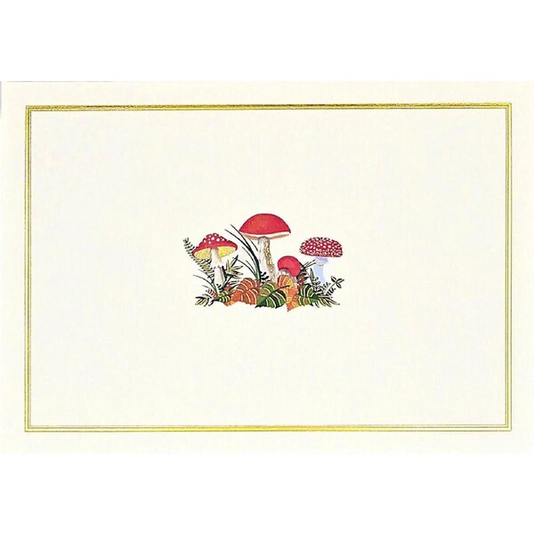 Peter Pauper Press Boxed Blank Note Cards - Mushrooms 341907