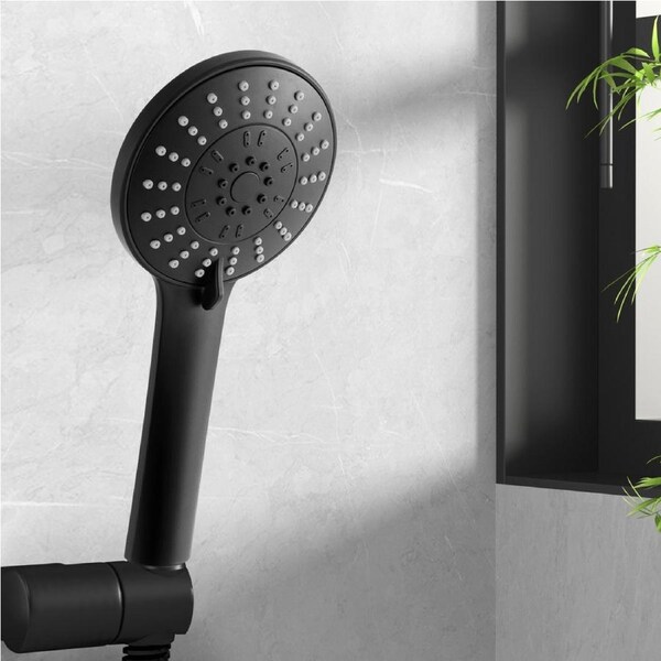 WELS Shower Head Hand Held Holder Shower Set 5-Mode