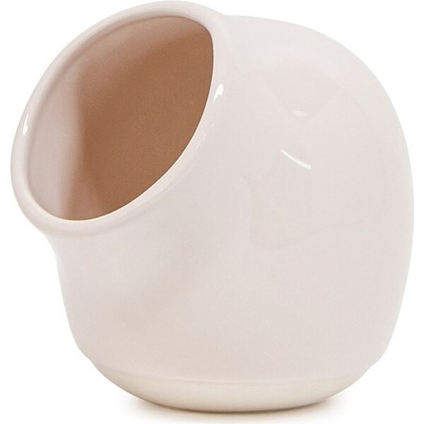 Salt & Pepper Beacon 12cm Salt Cellar Spices Storage Stoneware Container Pink