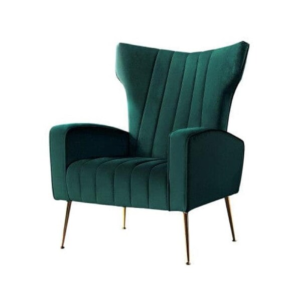 Armchair Lounge Accent Chairs Armchairs Chair Velvet Sofa Seat - Green