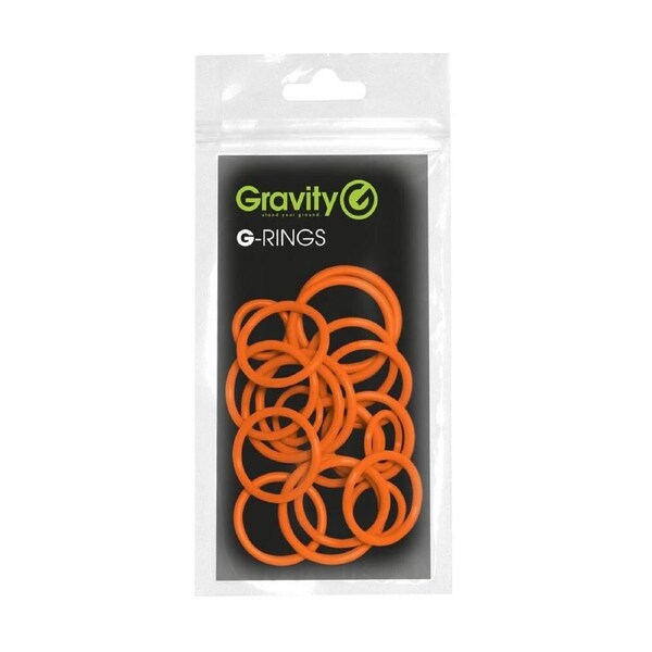 20pc Gravity RP5555ORG1 Universal Ring Pack Accessory For Gravity Poles Orange