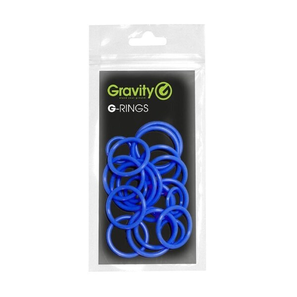 20pc Gravity RP5555BLU2 Universal Ring Pack Accessory For Gravity Poles Sea Blue