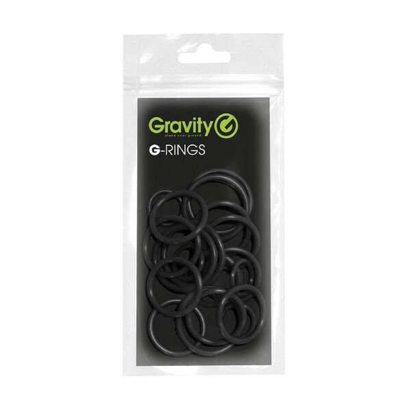 20pc Gravity RP5555BLK1 Universal Ring Pack Accessory For Gravity Poles Black