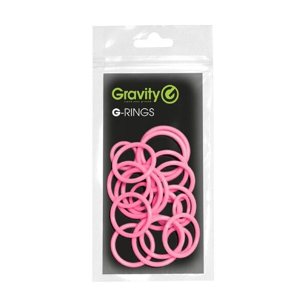 20pc Gravity RP5555PNK1 Universal Ring Pack Accessory For Gravity Pole Pink
