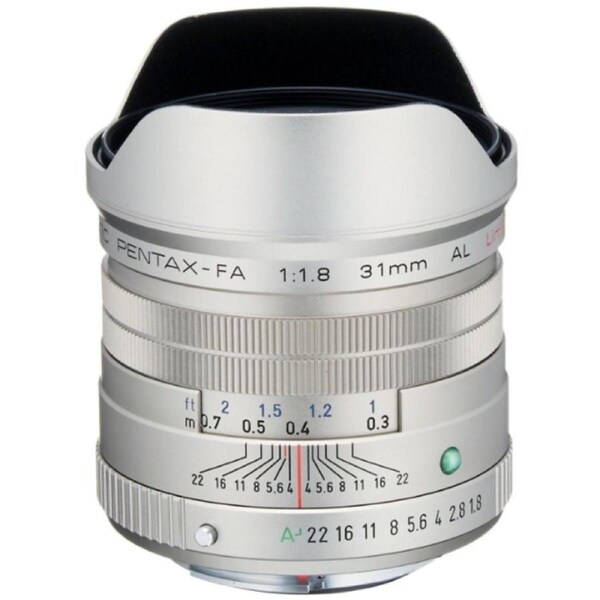 Pentax smcP FA 31mm f/1.8 Limited Wide Angle Fast DSLR Camera Lens